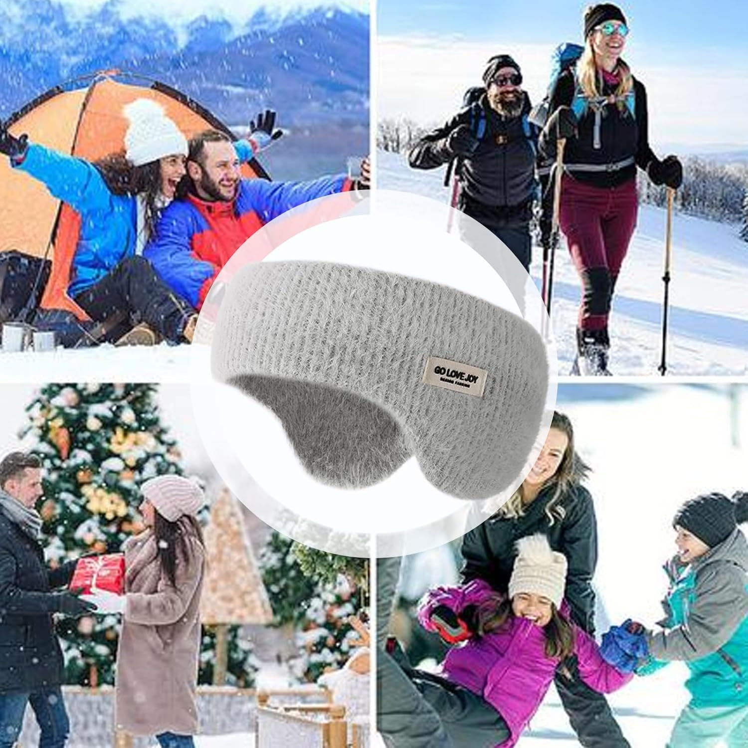 Soundproof Ear Muffs for Sleeping, Noise Cancelling Ear Defenders, Winter Warm Sleep Headband Eye Maske, for Adult Noise Reduction image number 1