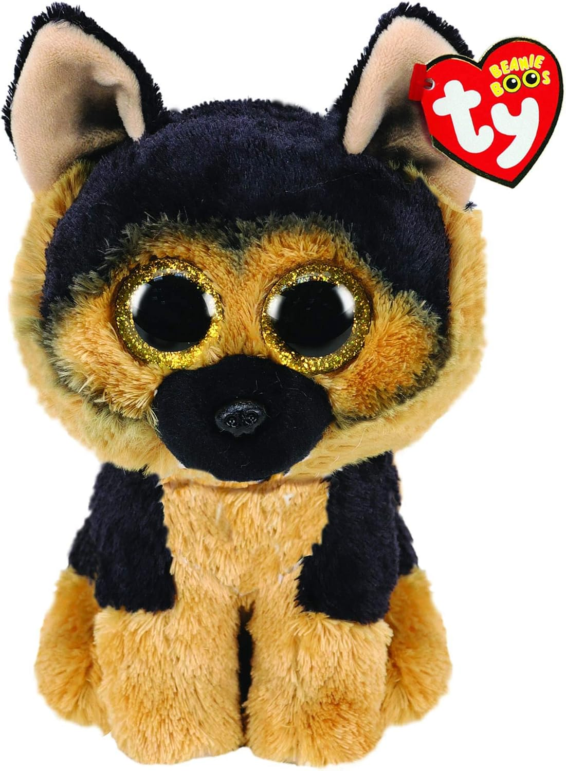 Ty Beanie Boos 6" Spirit the German Shepard, Perfect Plush!