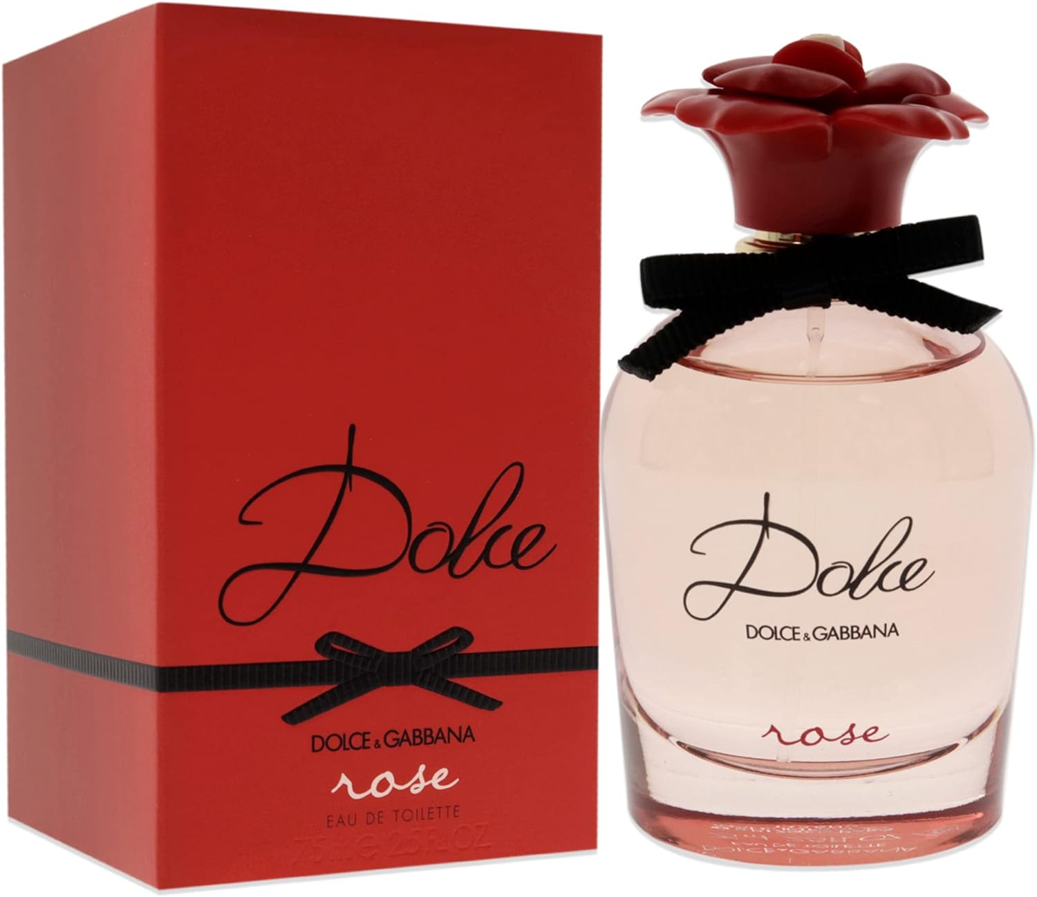 Dolce & Gabbana Dolce Rose Eau De Toilette Spray for Women 75 Ml