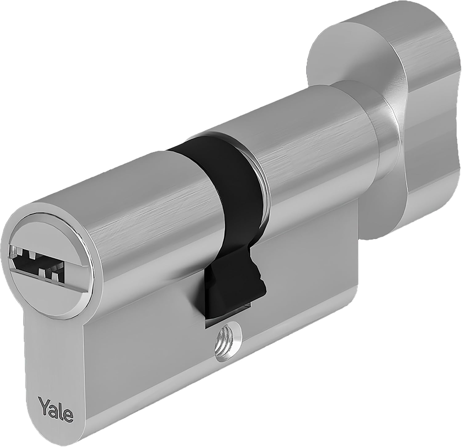 Yale European High Security Cylinder 35/35Mm Double Domed 4 Keys Nickel Plated YC101KD353504N1 image number 3