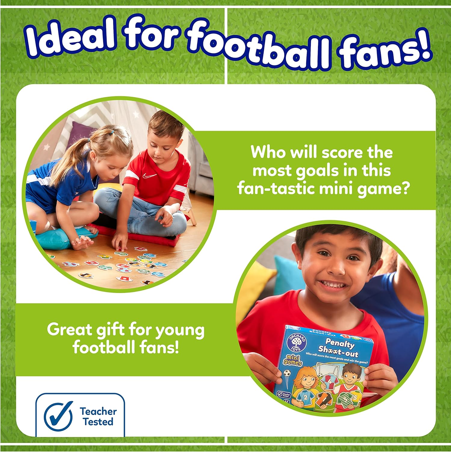 Orchard 600365 Penalty Shoot Out Mini Board Game image number 2