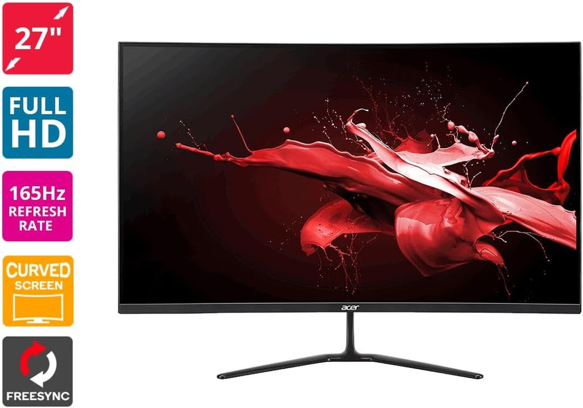 Acer ED320QRS3 31.5Inch 165Hz FHD VA Curved Gaming Monitor image number 2