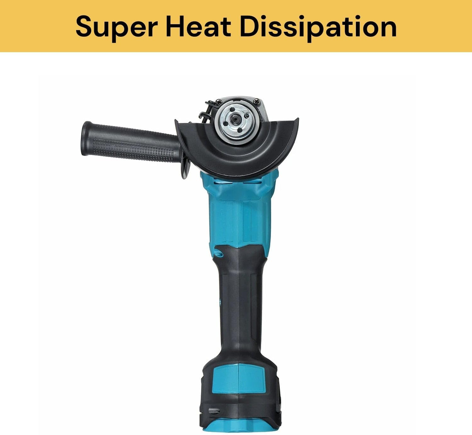 EZONEDEAL Multifunction Cordless 18V Brushless Cordless Angle Grinder 125Mm Cutting Polishing Compatible with 18V Polisher Battery image number 4