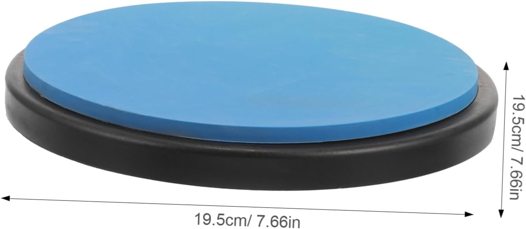 8-Inch Soundproof Drum Pad with Non-Slip Electric Drum Mat for Practice Sky Blue for Beginners for Home and Studio Use image number 2