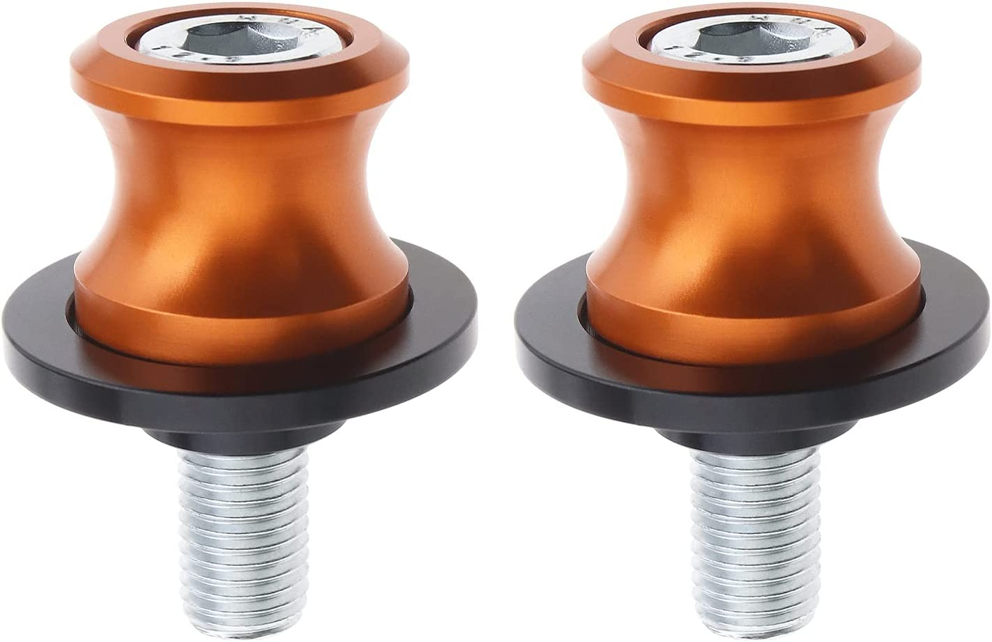 Emsea 2Pcs Motorbike Aluminum Swing Arm Spools Compatible with KTM DUKE 125 200 250 image number 1