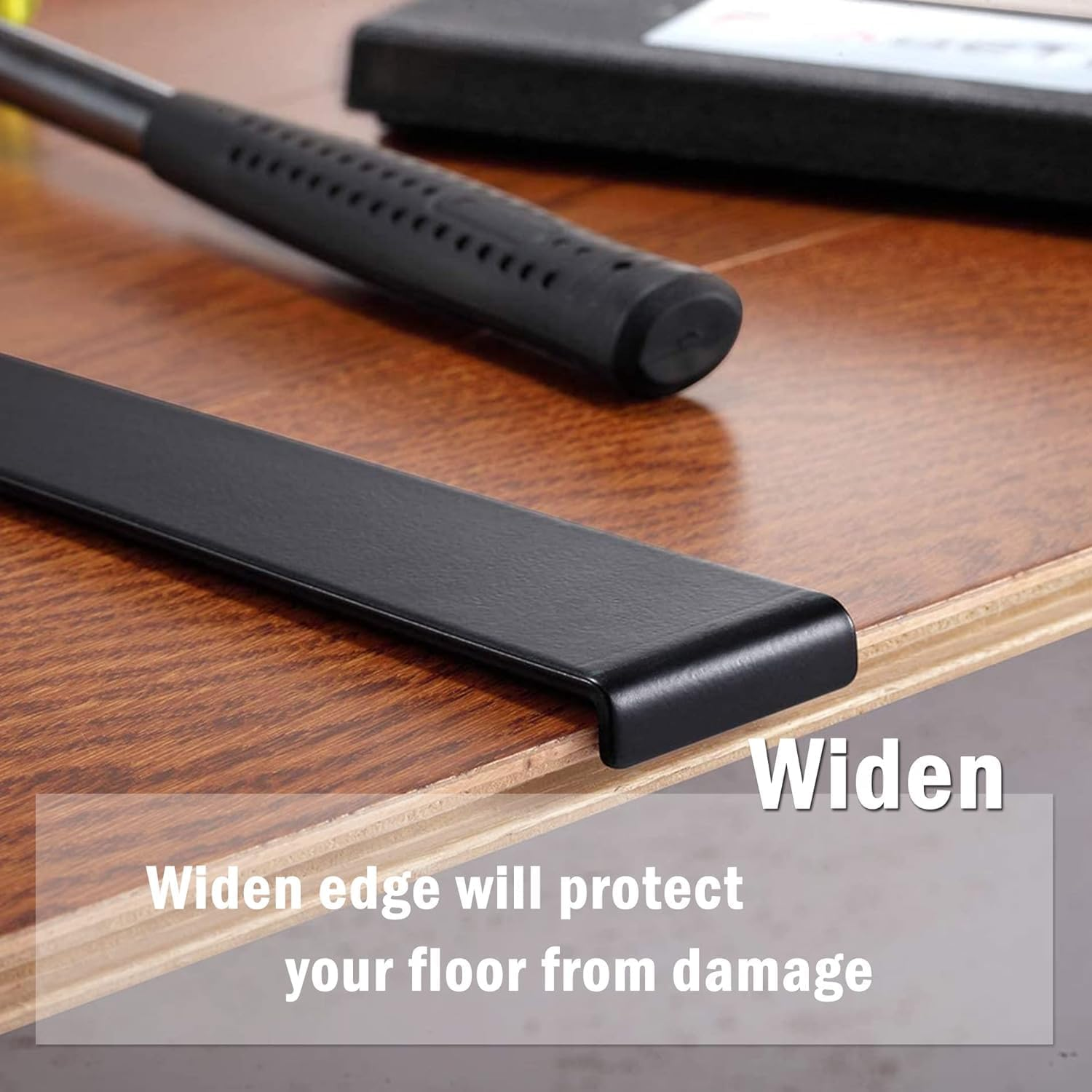 33Pcs Laminate Wood Flooring Installation Kit with Reinforced Double-Faced Mallet, Heavy Duty Pull Bar, Tapping Block and 30-Piece Spacers Included,Multicolor image number 6