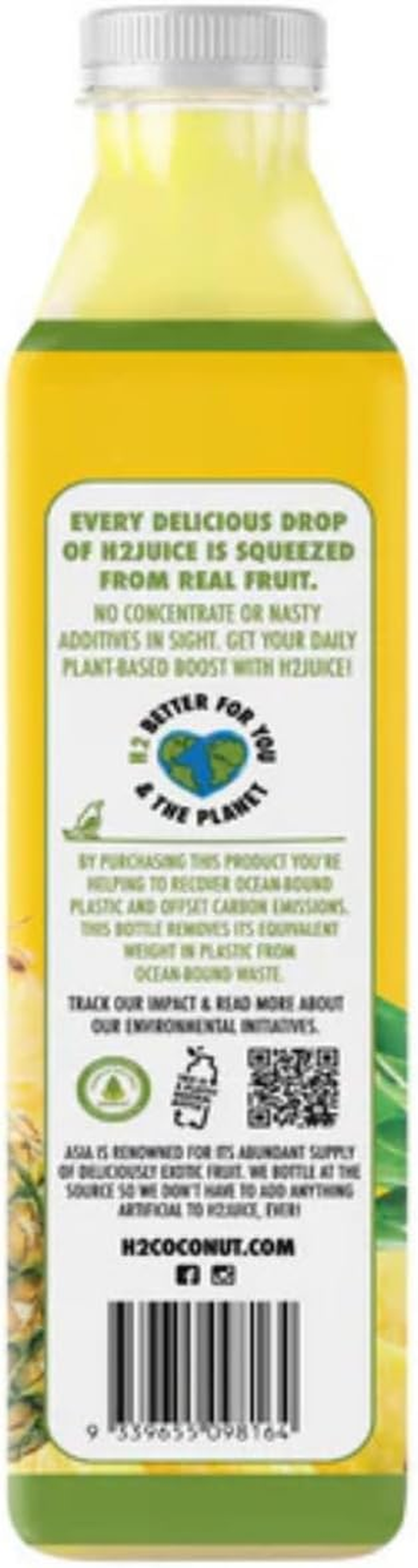 H2Juice Pineapple, 1.25L X 6 image number 3