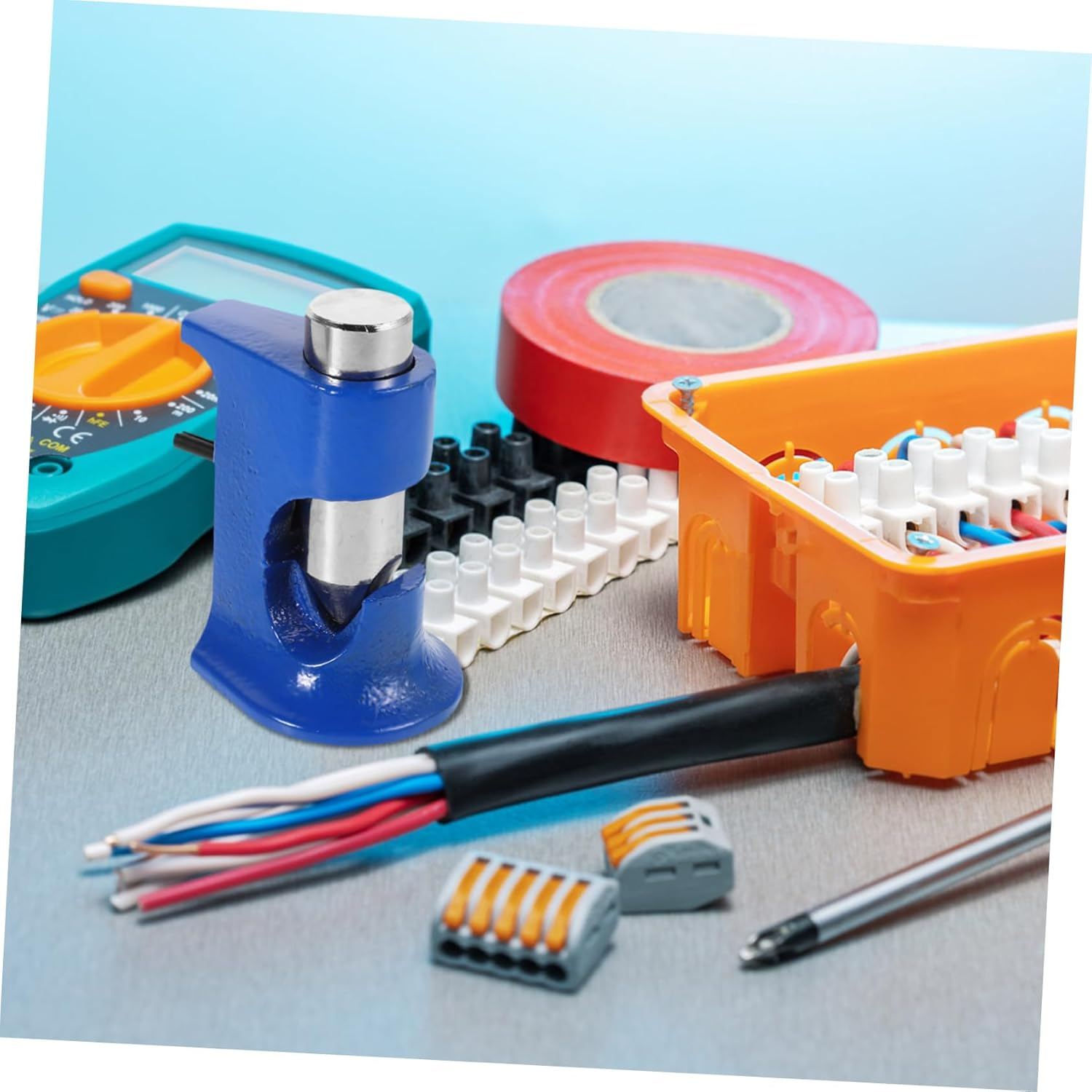 Hammer Lug Crimper Tool for Wire Crimping Automotive Electrical Disconnect Pliers Deutsch Crimping Pliers image number 3