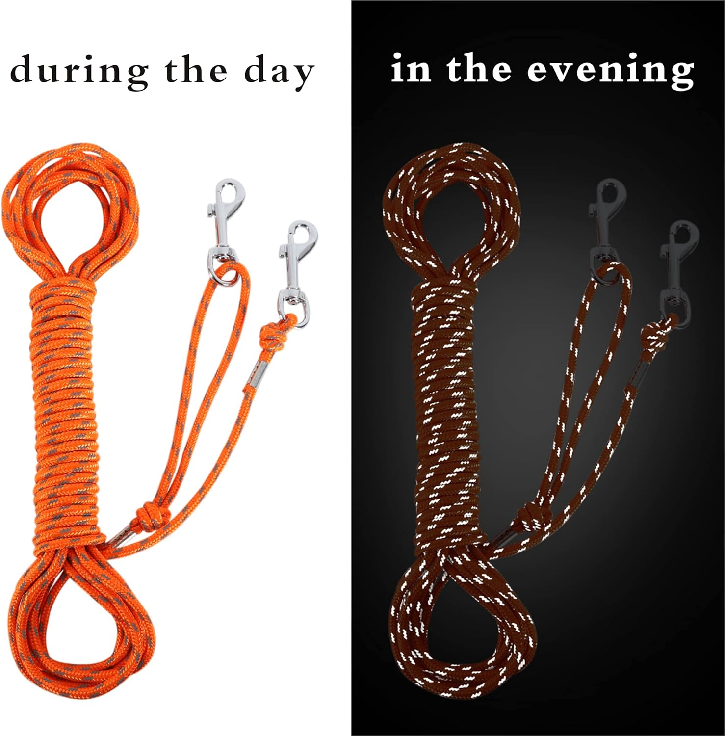 Reflective Cat Cable Out Leash - 30FT Escape Proof Walking Lead for Puppies/Kittens/Rabbits/Small Animals, Durable Safe Personalized Extender for Training and Outdoor Play image number 5