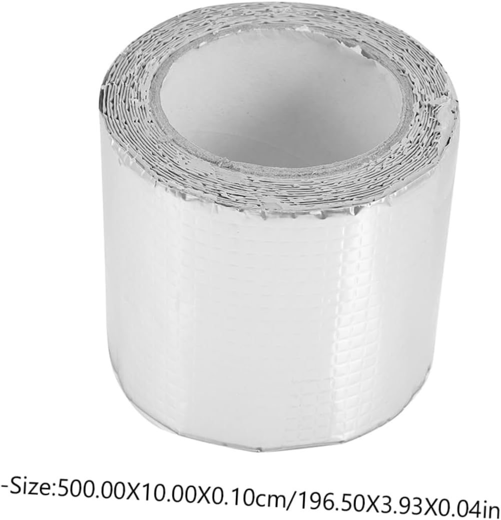 Mobestech Roof Tape Aluminum Foil Self-Adhesive Sealing Tape for Rv Roof Repair Gaps Caulk image number 2