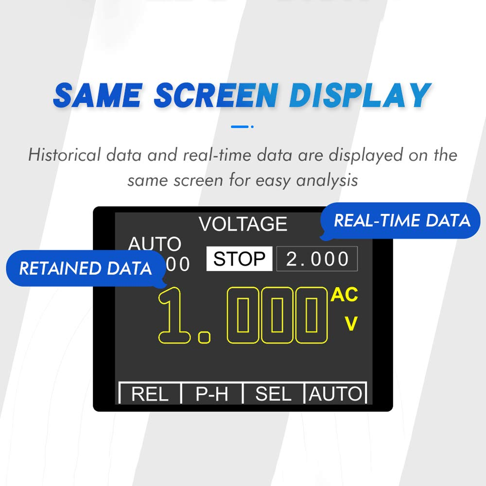 ET828 Intelligent Graphical Digital Oscilloscope Multimeter 2 in 1 with 2.4 Inches Color Screen 1Mhz Bandwidth 2.5Msps Sampling Rate for DIY and Electronic Test