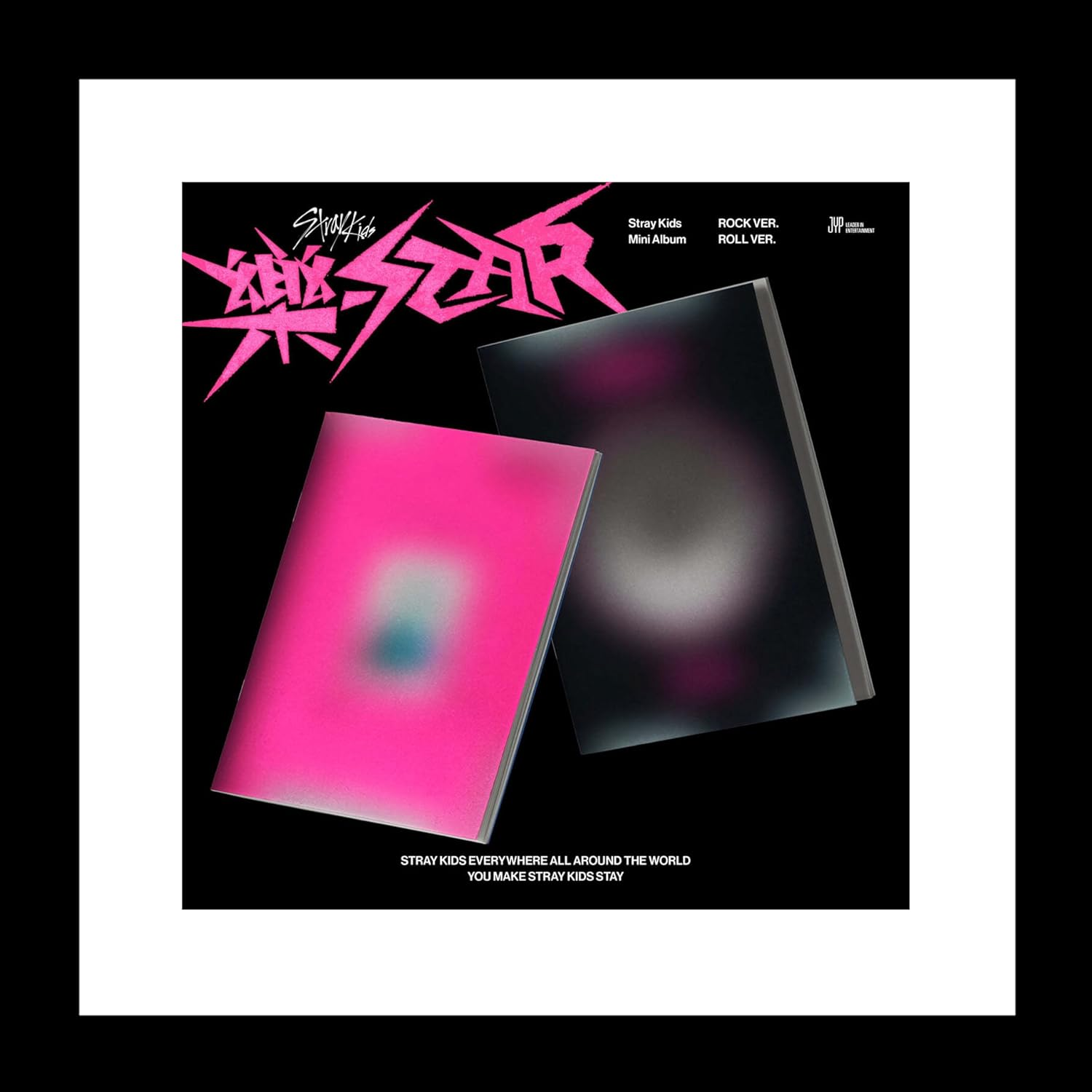 Stray Kids 樂-Star Rock-Star 8Th Mini Album Standard ROLL Version Cd+1P Panorama Mini Poster on Pack+60P Photobook+1P Photocard+1P Unit Photocard+1Ea Sticker+Tracking Sealed image number 4