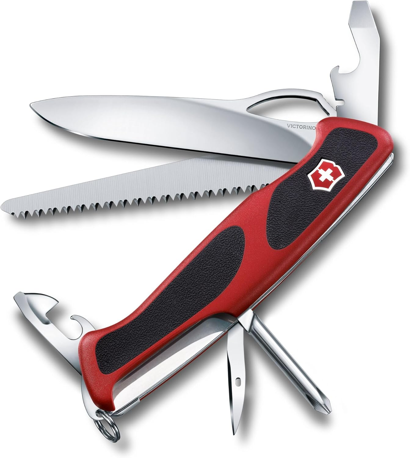 Victorinox Swiss Army Knife Ranger 78 with Grip, Red/Black image number 1