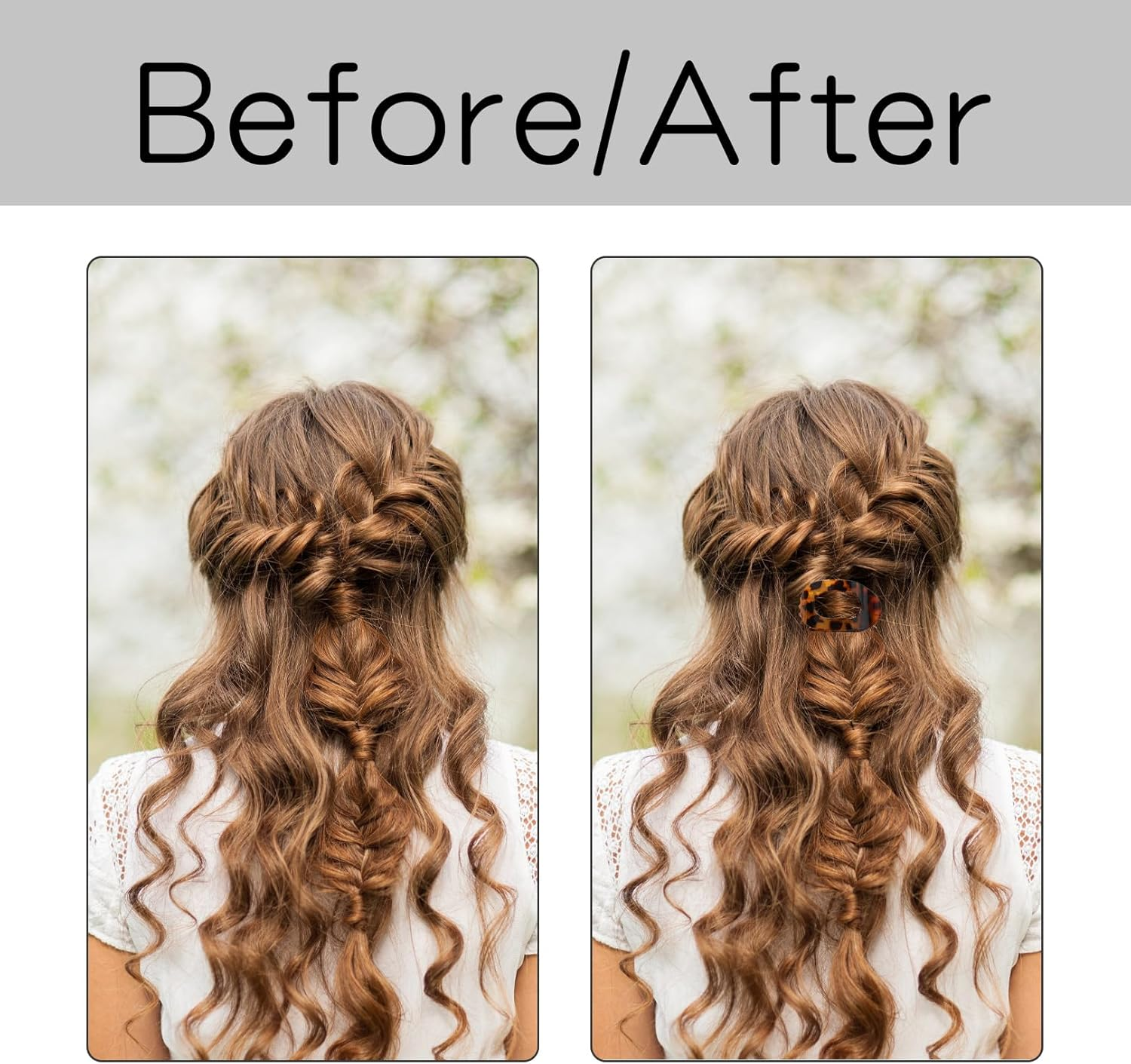 Pack of 4 Hair Clips for Women, Flat Hair Clips for Dunn Hair, Strong Hold Side Hair Clips (Black) image number 6