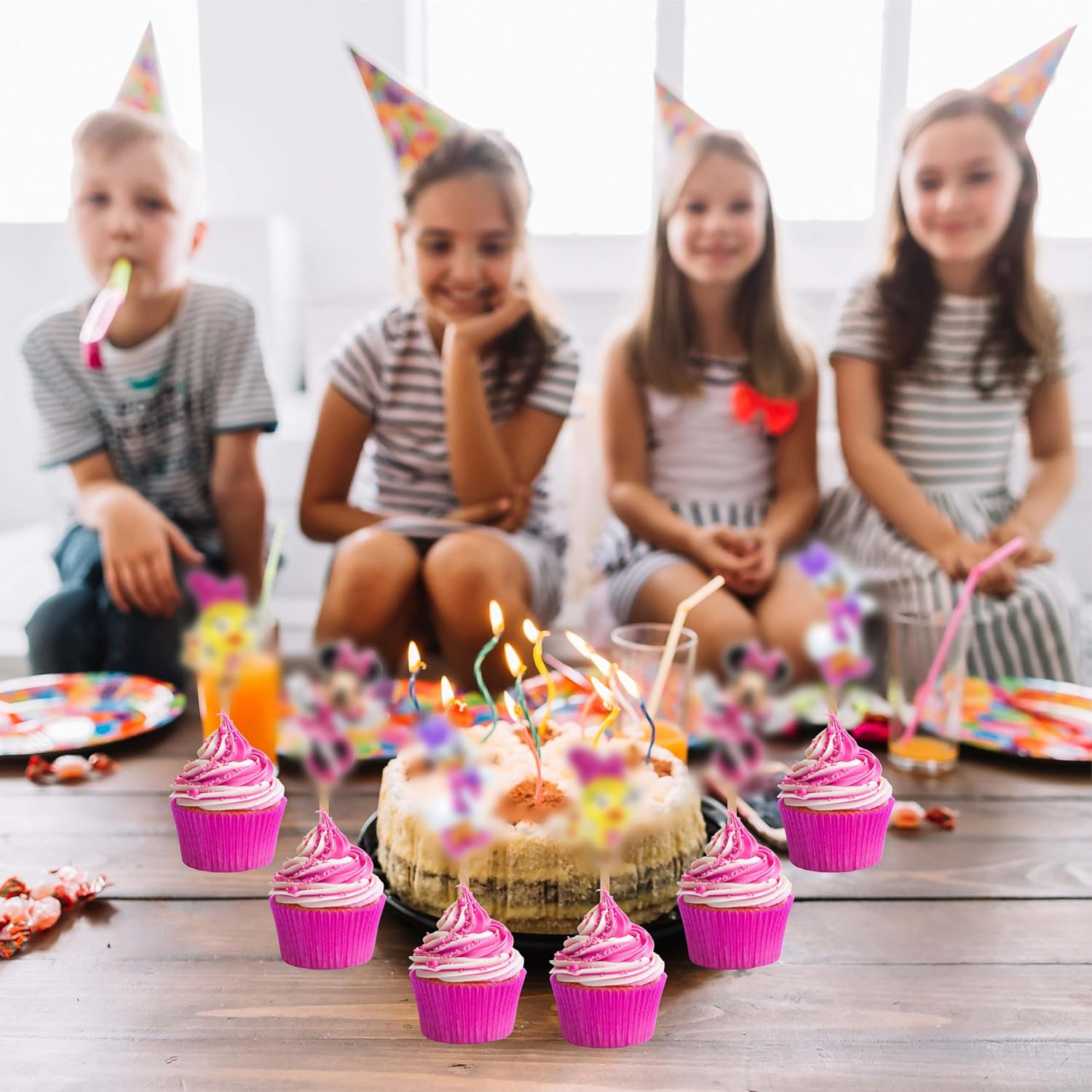 Mine Muse Cupcake Topper &ndash; Charming and Fun Dessert Decorations for Princess-Themed Birthdays and Disney-Inspired Celebrations image number 1