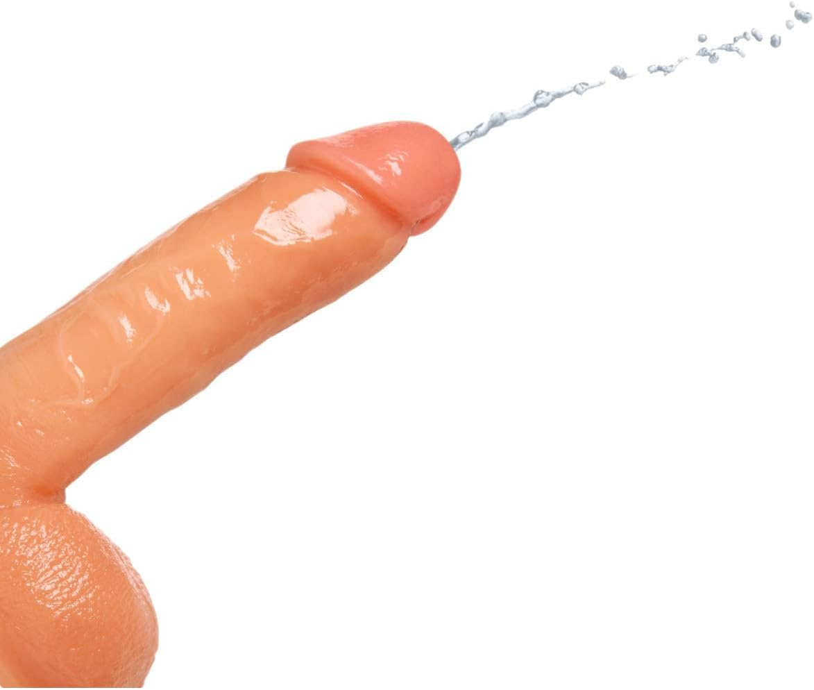 Sexflesh 8 Inch Lifelike Squirting Dildo
