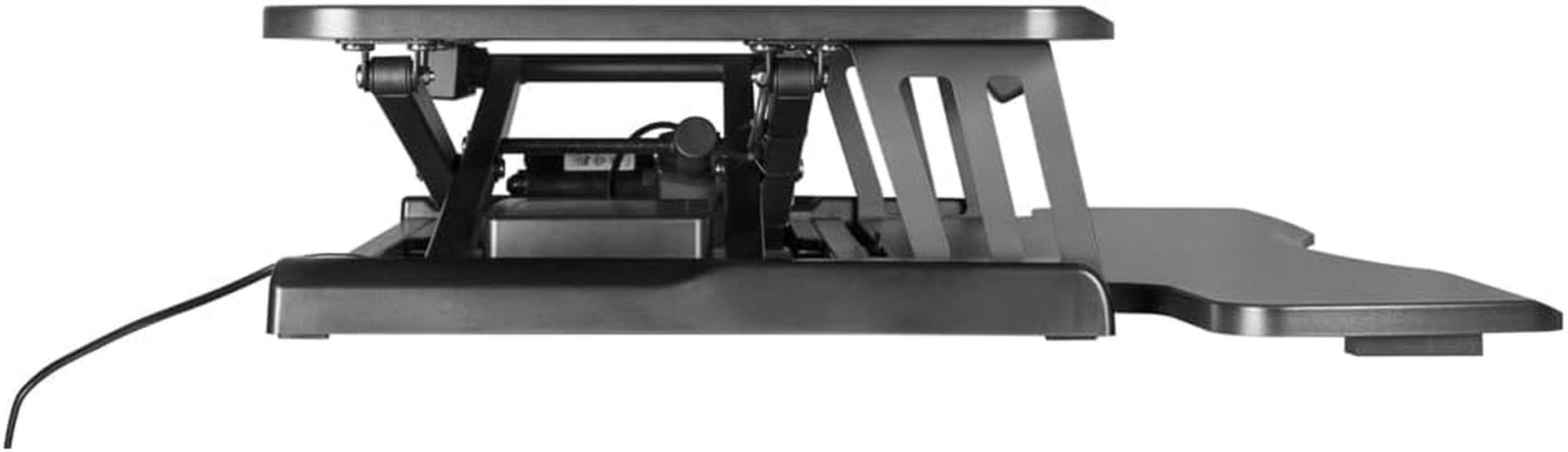 Brateck Electric Sit Stand Desk Converter with Keyboard Tray Deck image number 4