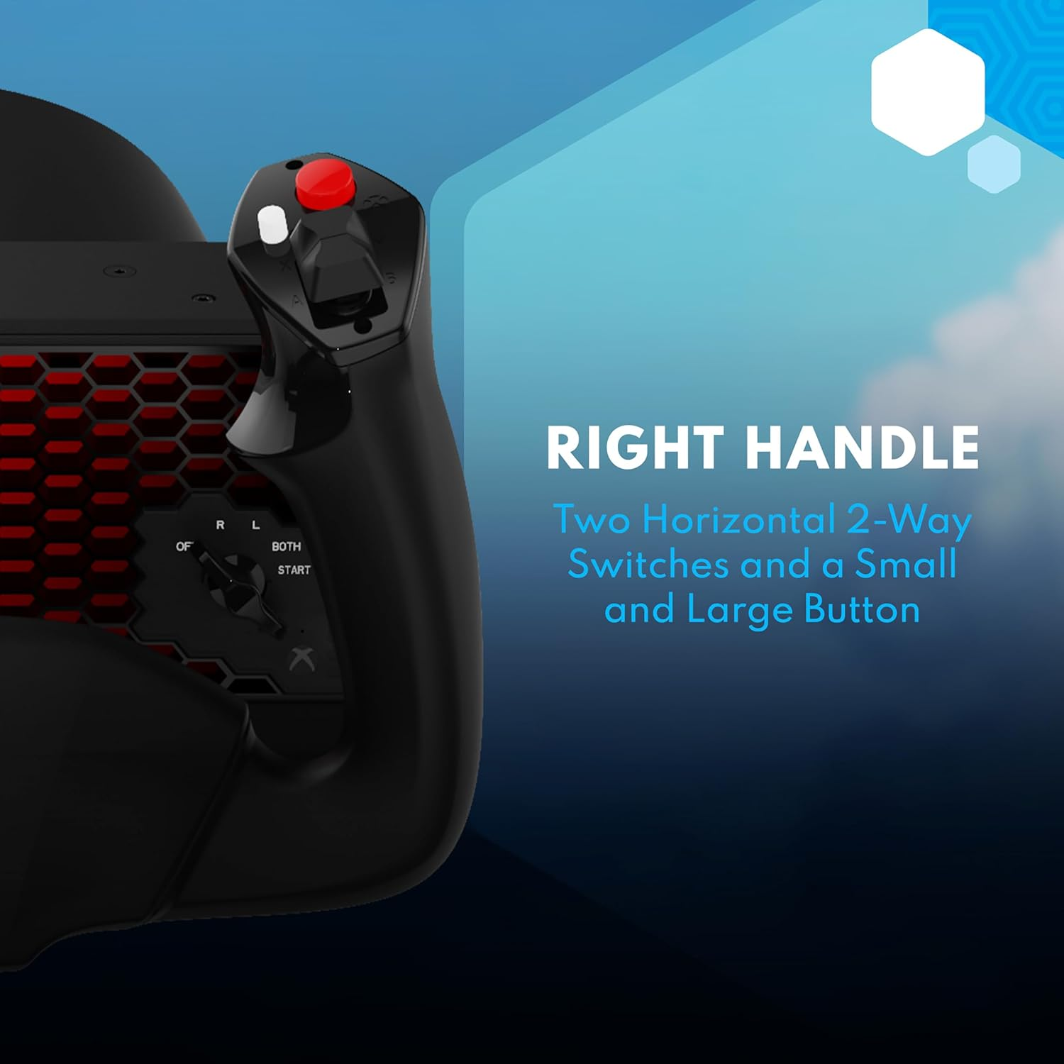 Honeycomb Alpha Flight Controls Yoke & Switch Panel