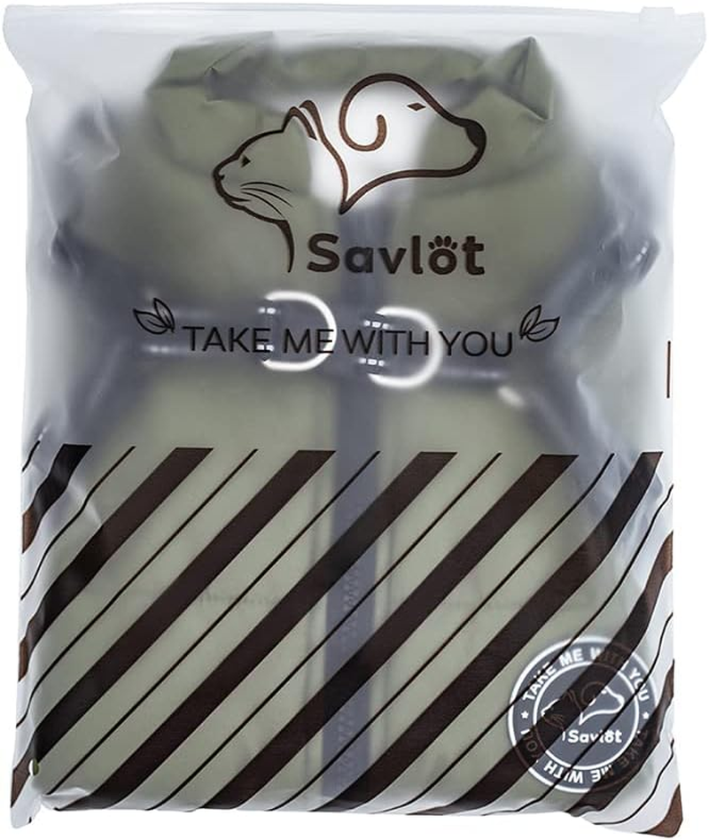 Savlot Dog Jacket Winter Vest Jackets Dog Coat Dog Jumper Pet Skiing Costume Sleeveless Cotton Padded Vest with Chest Strap Strap image number 1