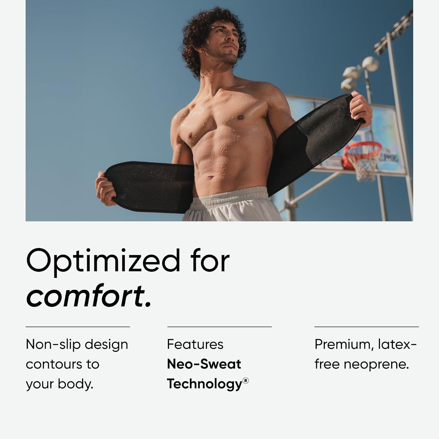 Sports Research - Sweet Sweat Waist Trimmer - Yellow - Large image number 7