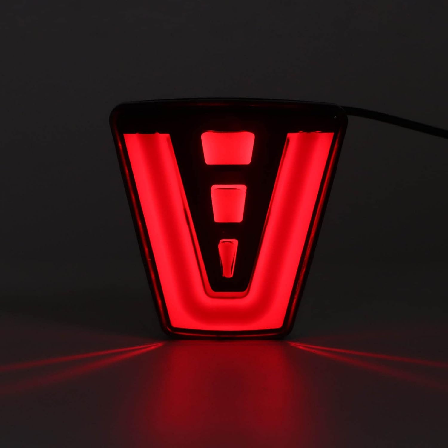 F1 Style Brake Light &ndash; Strobe Brake Light &ndash; Waterproof Rear Brake Light &ndash; 12 V 10 W Turn Signal Brake Light for Car SUV Motorcycle image number 3