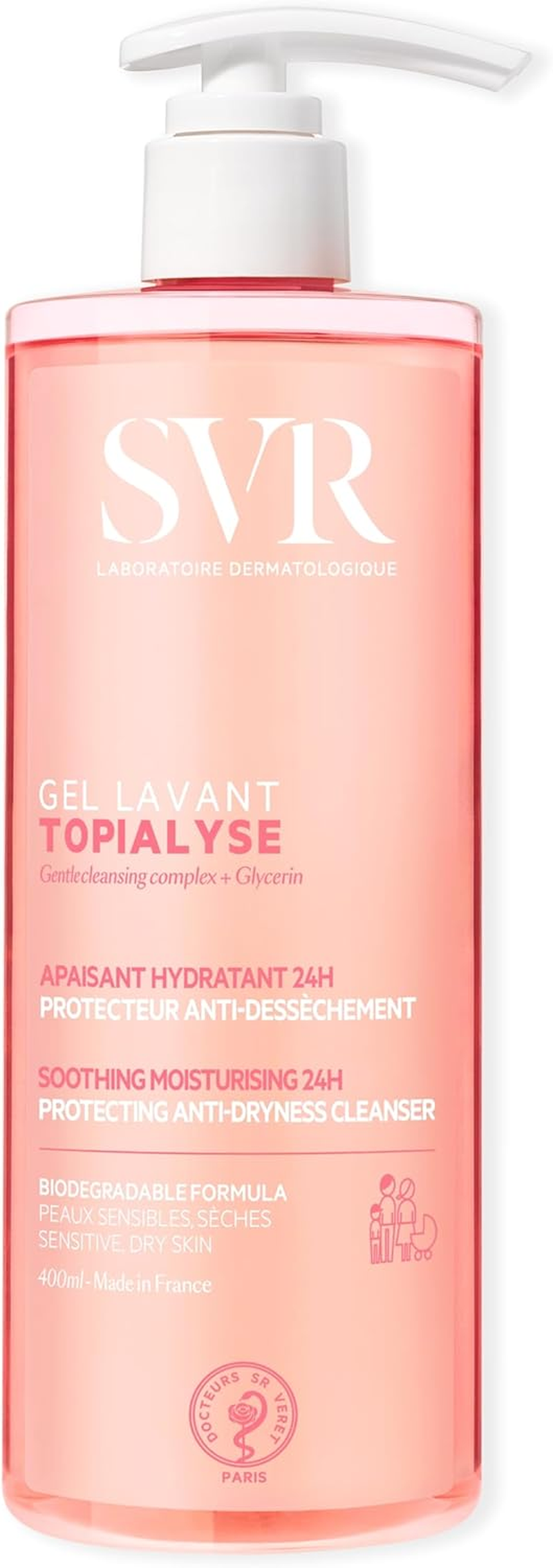 TOPIALYSE Cleansing Gel 400Ml