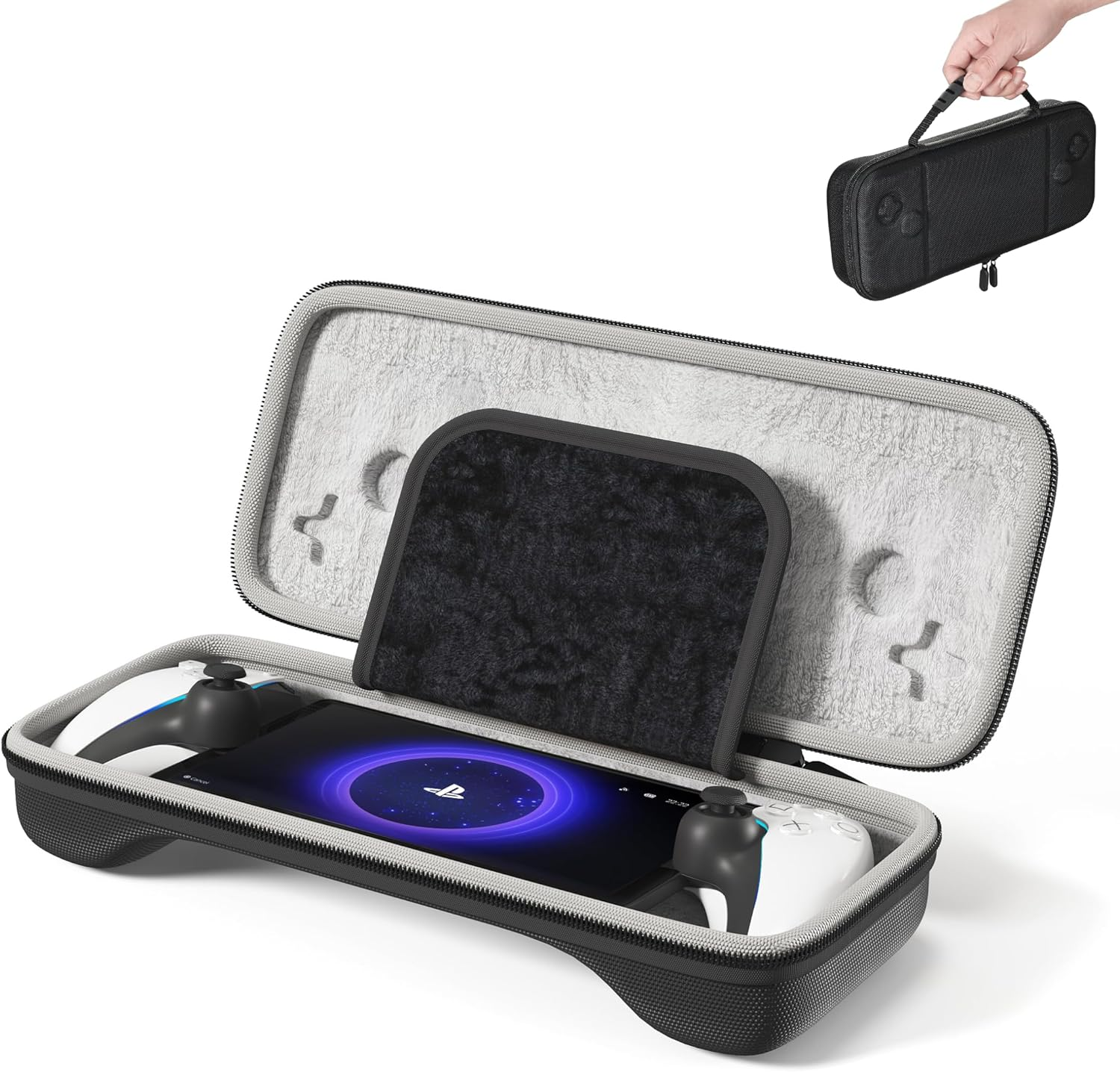 Iofeiwak Hard Shell Carrying Case for PS Portal - Playstation 5 Remote Player Portable Thin Storage Case [Lightweight] [Waterproof] [Full Protection] image number 5