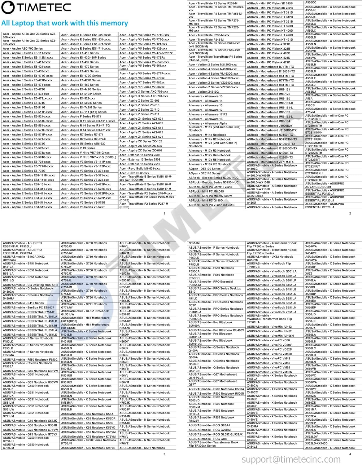 Timetec 8GB DDR3L / Ddr31866Mhz PC3L-14900 / PC3-14900 Non-Ecc Unbuffered 1.35V / 1.5V CL13 1Rx8 Single Rank 204 Pin SODIMM Laptop Notebook PC Computer Memory RAM Module Upgrade (8GB) image number 3
