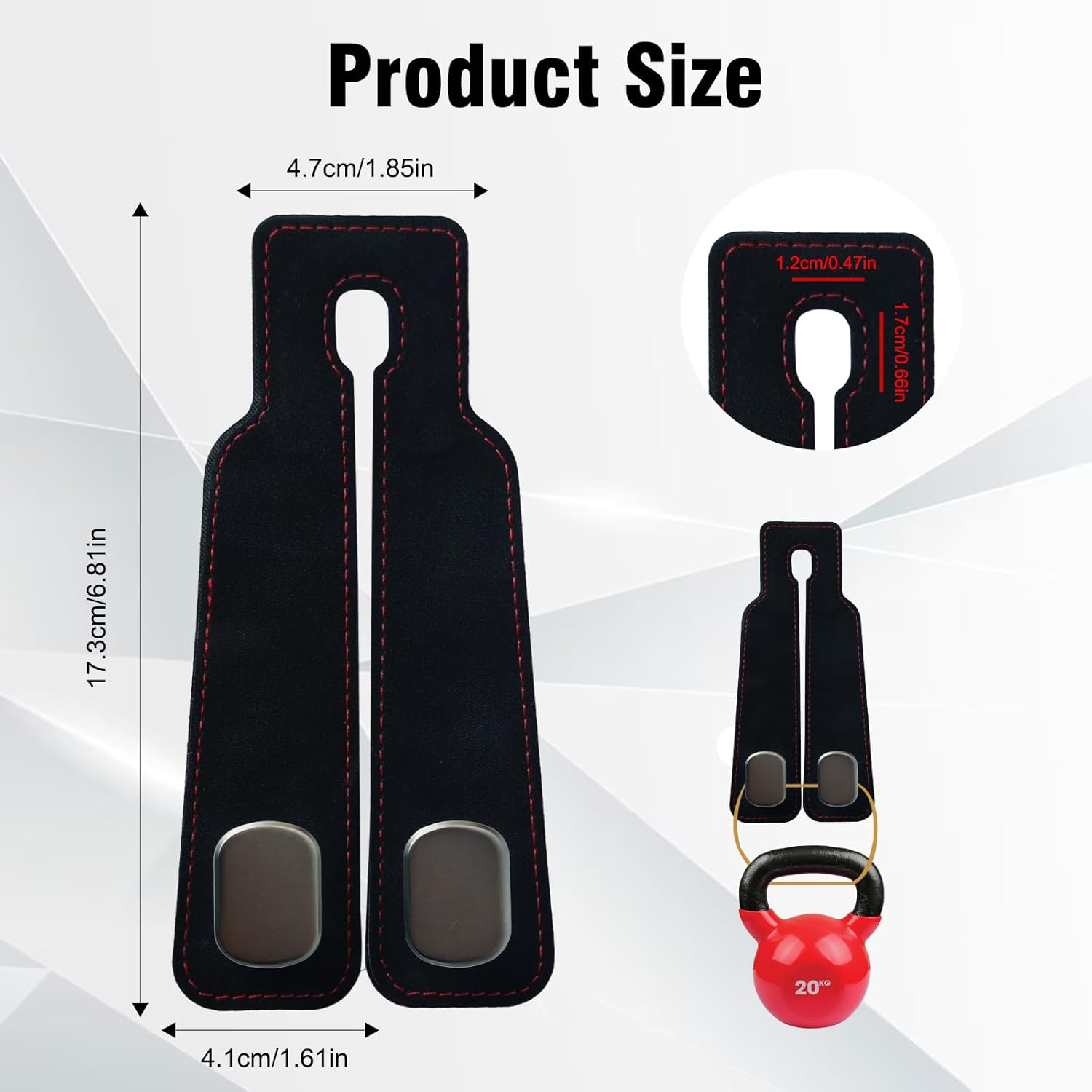 2 Pack Car Bag Hook,Car Seat Back Storage Hook for Headrest,Car Accessories Interior,Multifunctional Car Headrest Hanger with Metal Hooks for Purses,Handbags,Mobile Phone (Brown) image number 4