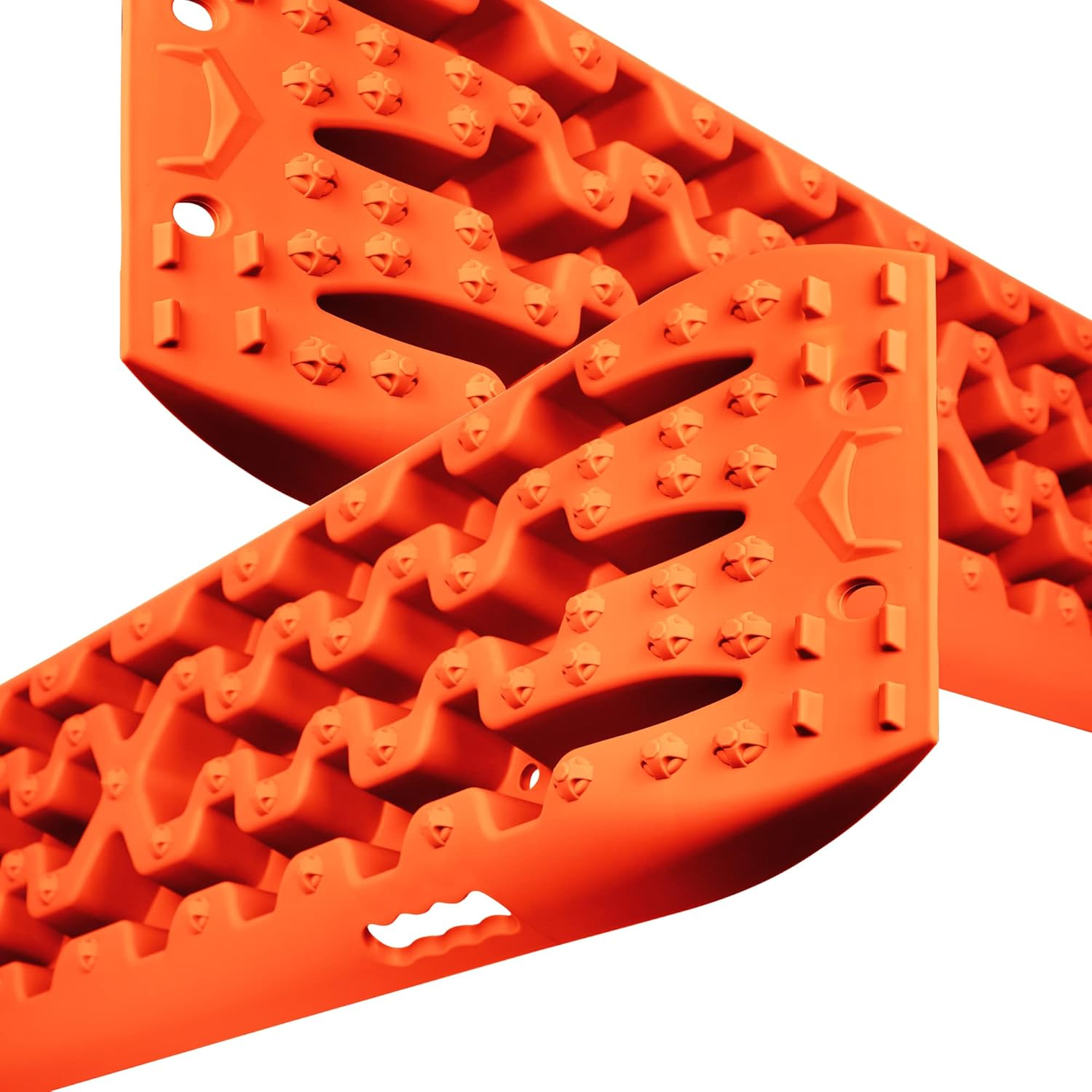 X-Bull Recovery Tracks Long Traction 4WD Boards Offroad Tracks 22046LBS/10000KG Stand for Automotive Accessories Tires and Wheels in Sand Mud Snow1 Pair Track Tyre Ladder for 4X4 Safety Tools image number 4