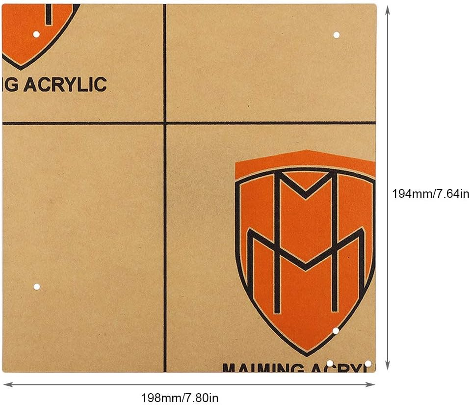 PC Open Frame Test Bench, Transparent ITX Motherboard Overlock DIY Open Air Frame Chassis PC Case, 198 X 194 Mm Acrylic, Easy to Assemble Kit image number 3