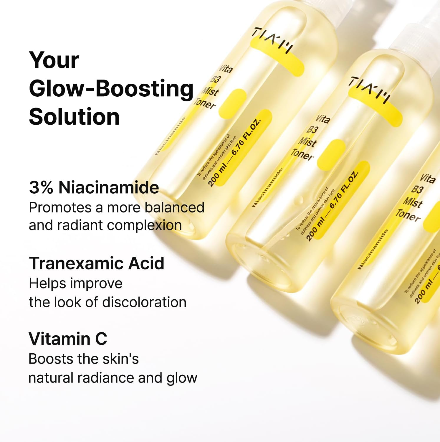 [TIAM] Vita B3 Mist Toner (Renew) 200Ml image number 5