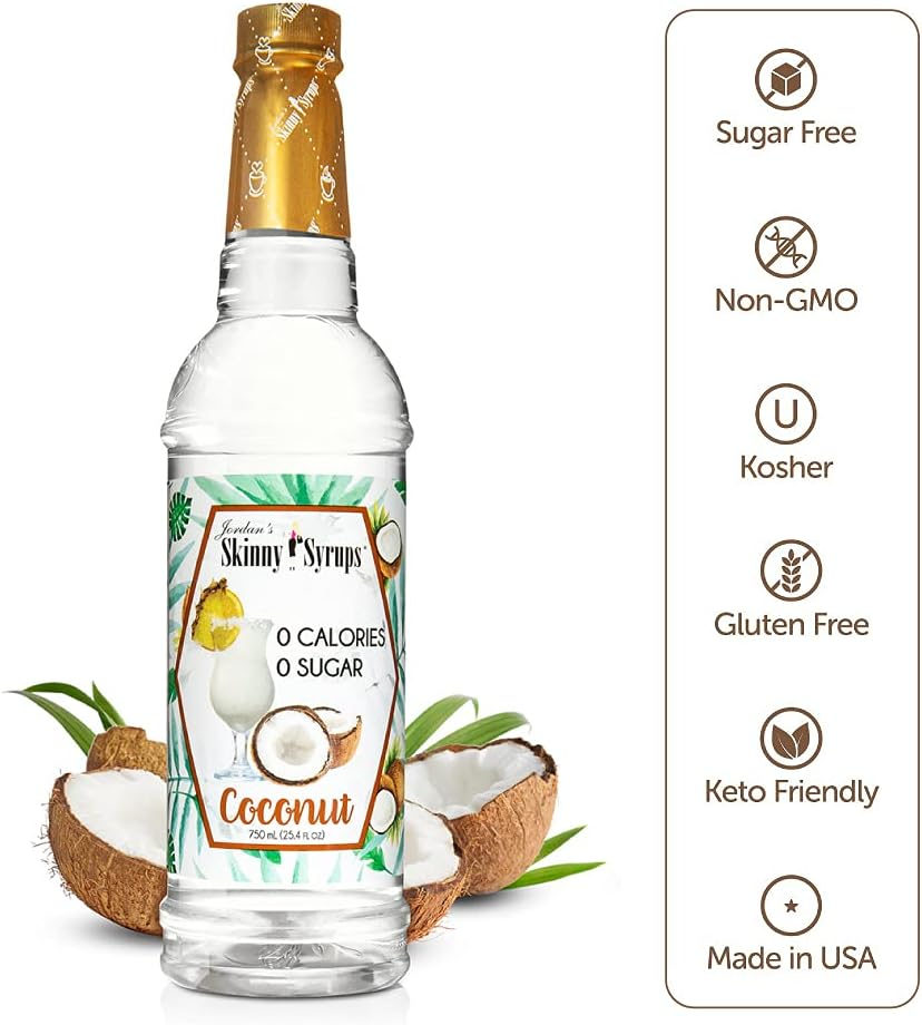 Coconut- Jordan'S Skinny Syrups Sugar Free image number 6