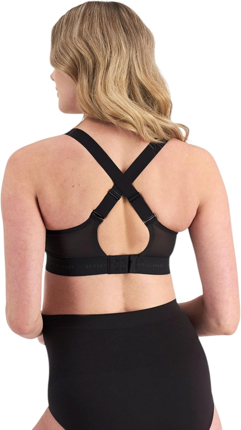 Berlei Life Maternity Active Crop Black Bra image number 5