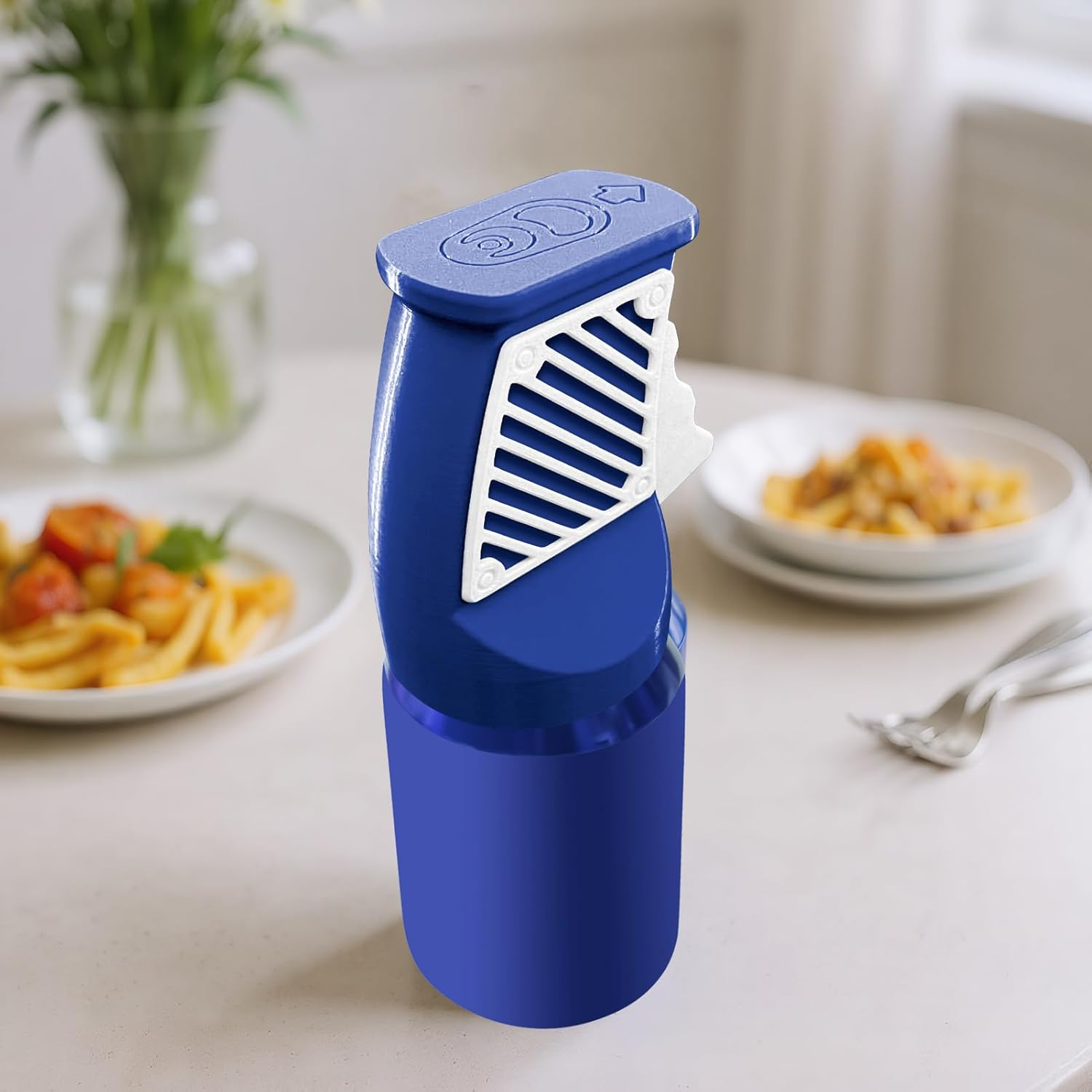 3D Printed Beverage Can Opener, Jar Cover Remover, Soda Top Opener, with Compact and Lightweight, Reduces Wrist Strain, Blue, Green, Purple, for Kitchen, Home, Travel