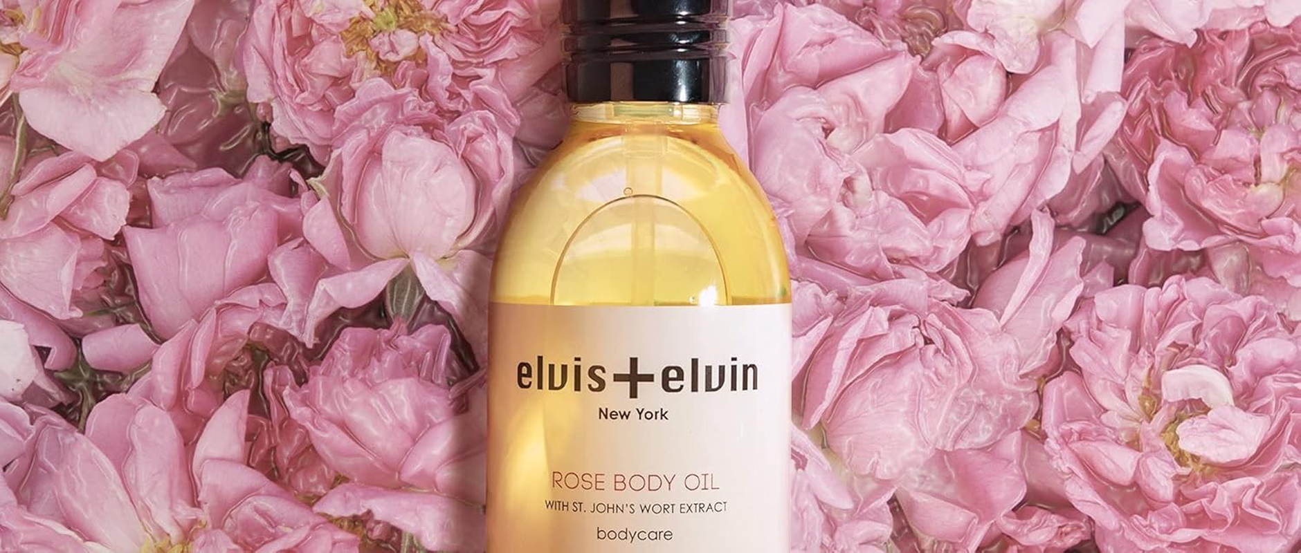 Elvis & Elvin Rose Body Oil image number 1