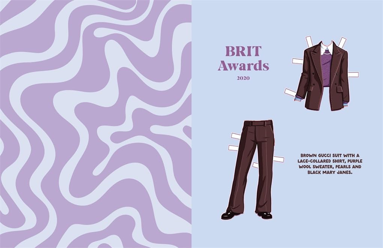 Dress up Harry: a Harry Styles Paper Doll Book Featuring His Most Iconic Looks image number 2