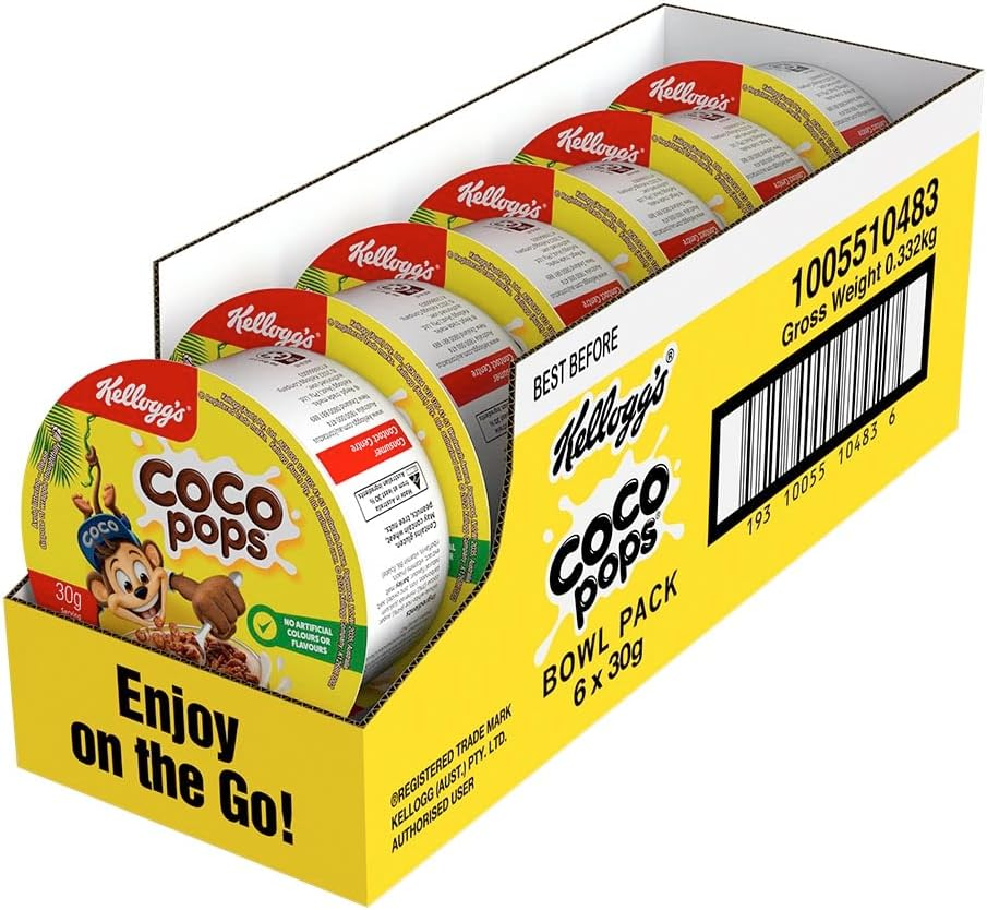Kellogg'S Coco Pops Travel Bowl 30 G (Pack of 6) image number 6