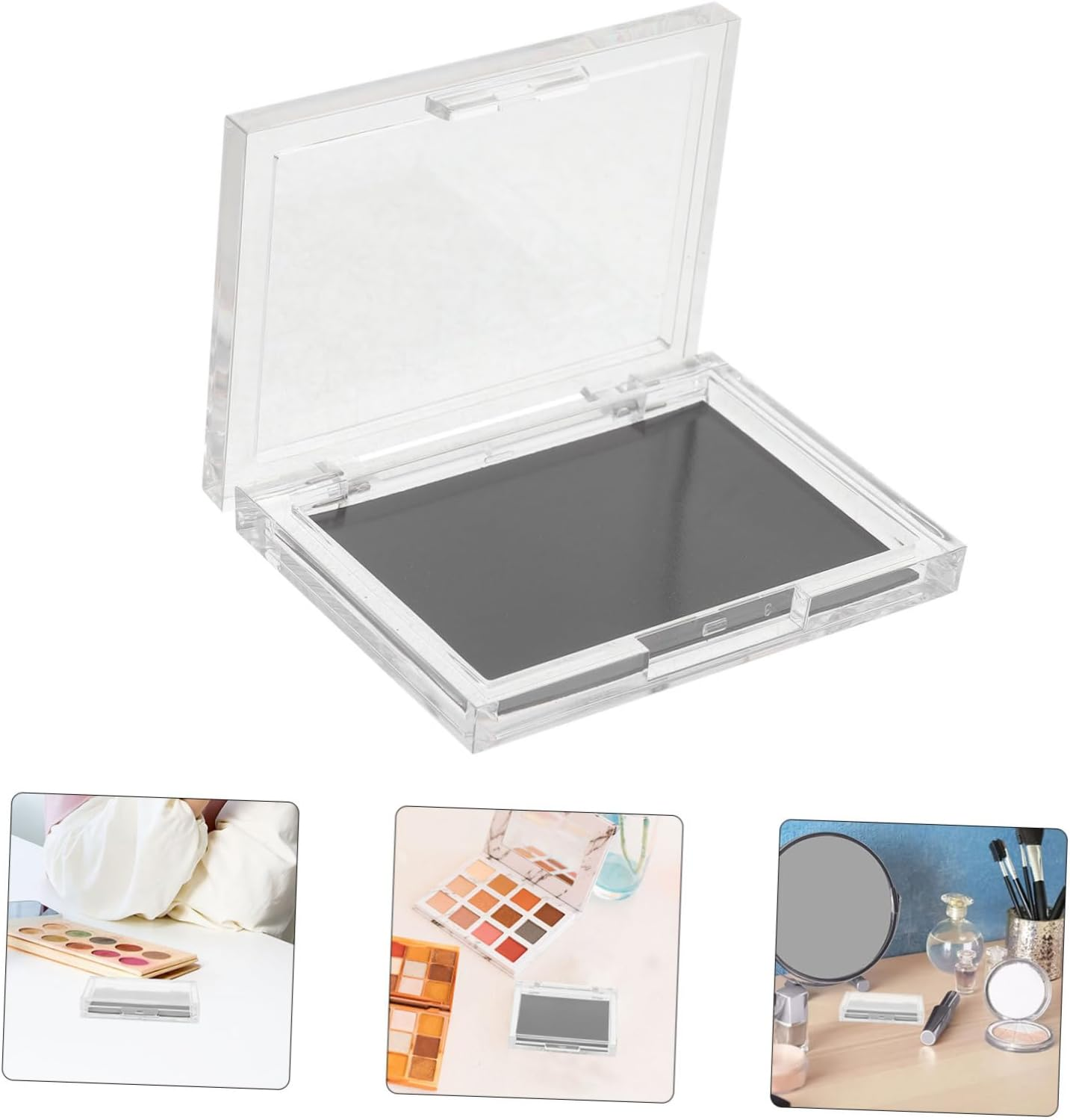 TOVINANNA Travel Cosmetic Case Magnetic Palette Eyeshadow Box Eyeshadow Holder Makeup Pallet