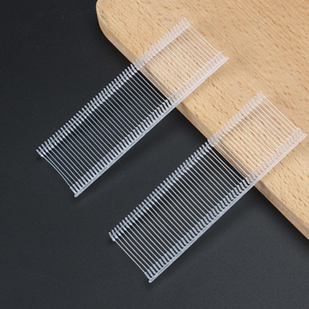 Loopunk 10000 Pieces 2 Inch I-Sshaped Plastic Needle Clothing Tag Gun Needle, Standard Tagging Gun Fasteners Plastic Regular Garment Clothing Price Tag Label Standard Tagging Barbs. image number 1