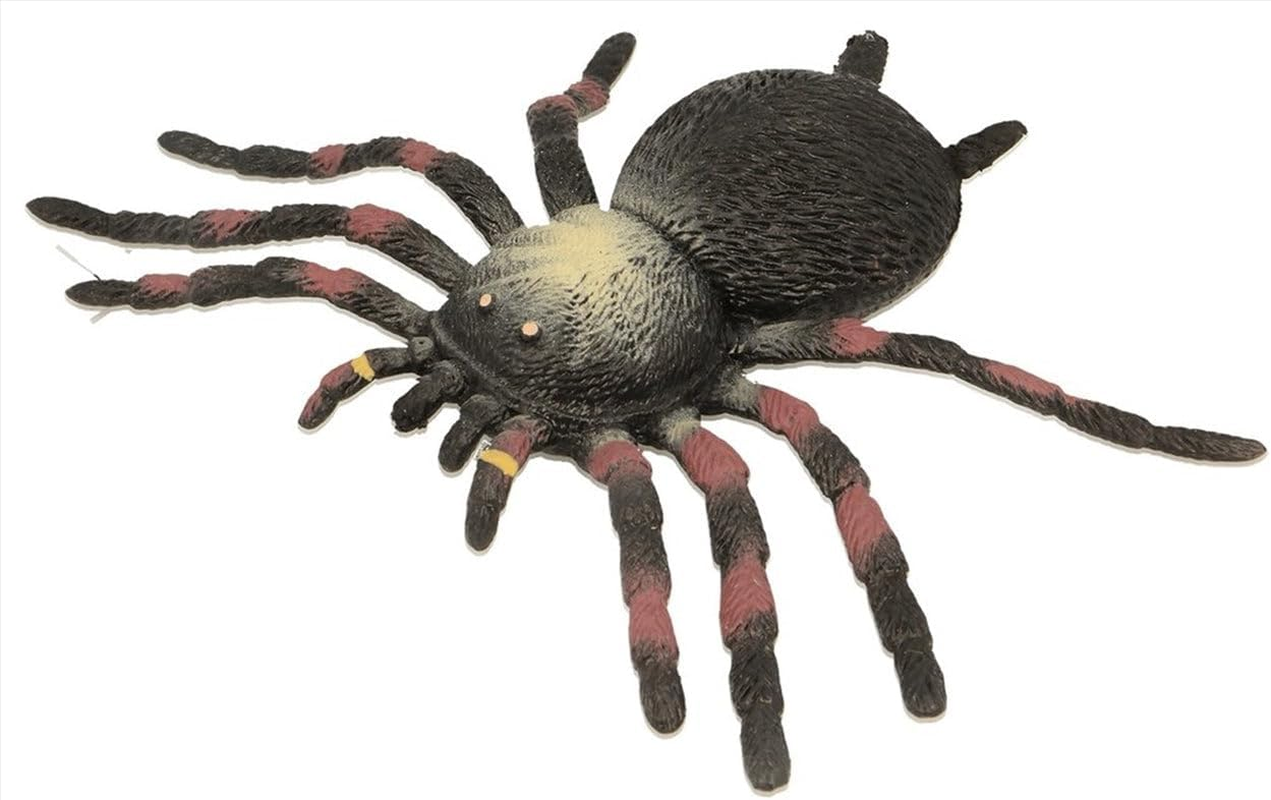 Keycraft Stretchy Beanie Tarantula - Soft, Realistic Toy for Pranks, Creepy Crawly Play & Halloween Fun
