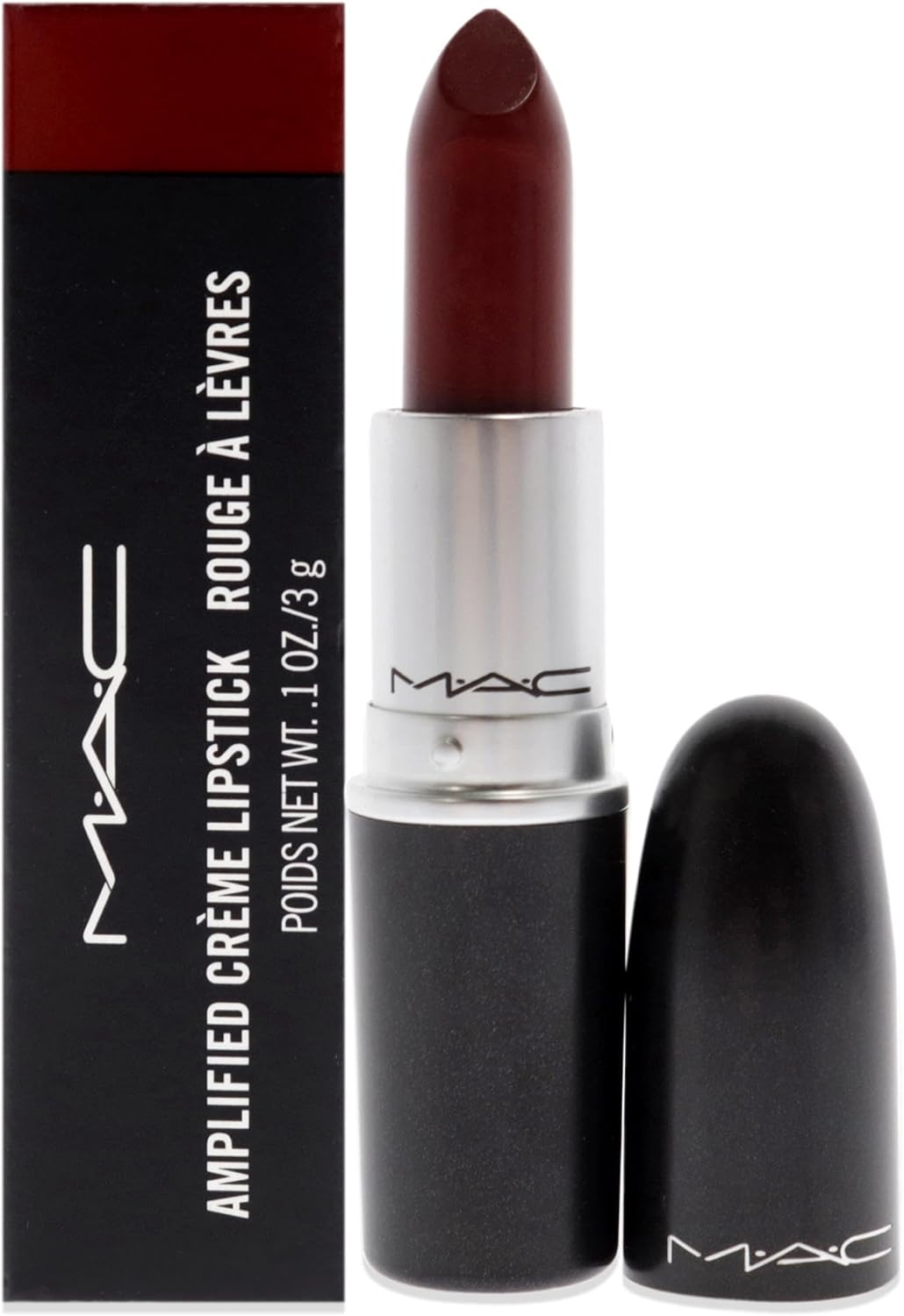 MAC Amplified Creme Lipstick, Dubonnet, 3 G image number 4