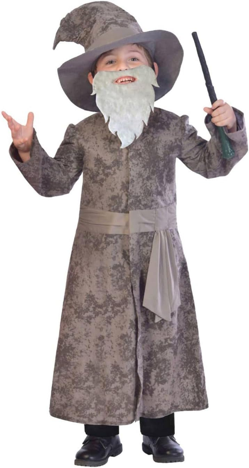 Amscan Wise Wizard Costume for 7-8 Years Kid'S