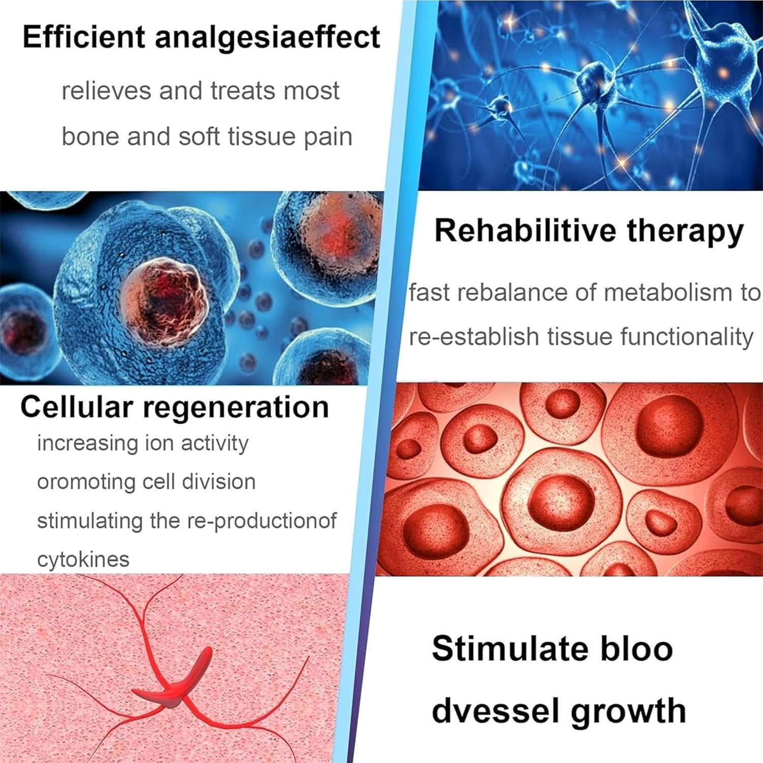 Extracorporeal Focused Shockwave Therapy, ED Shock Wave Machine with 7 Probes, Adjustable 60~200MJ Energy, Deep Muscle Massager, Non-Invasive, for Relieve Human Body Pain, Boost Metabolism image number 4
