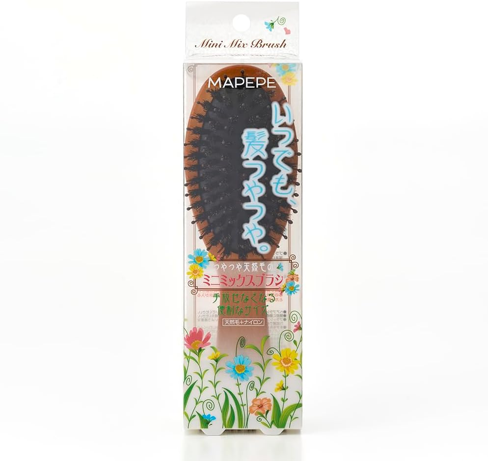 Mapepe Mini Mix Brush with Glossy and Natural Hair