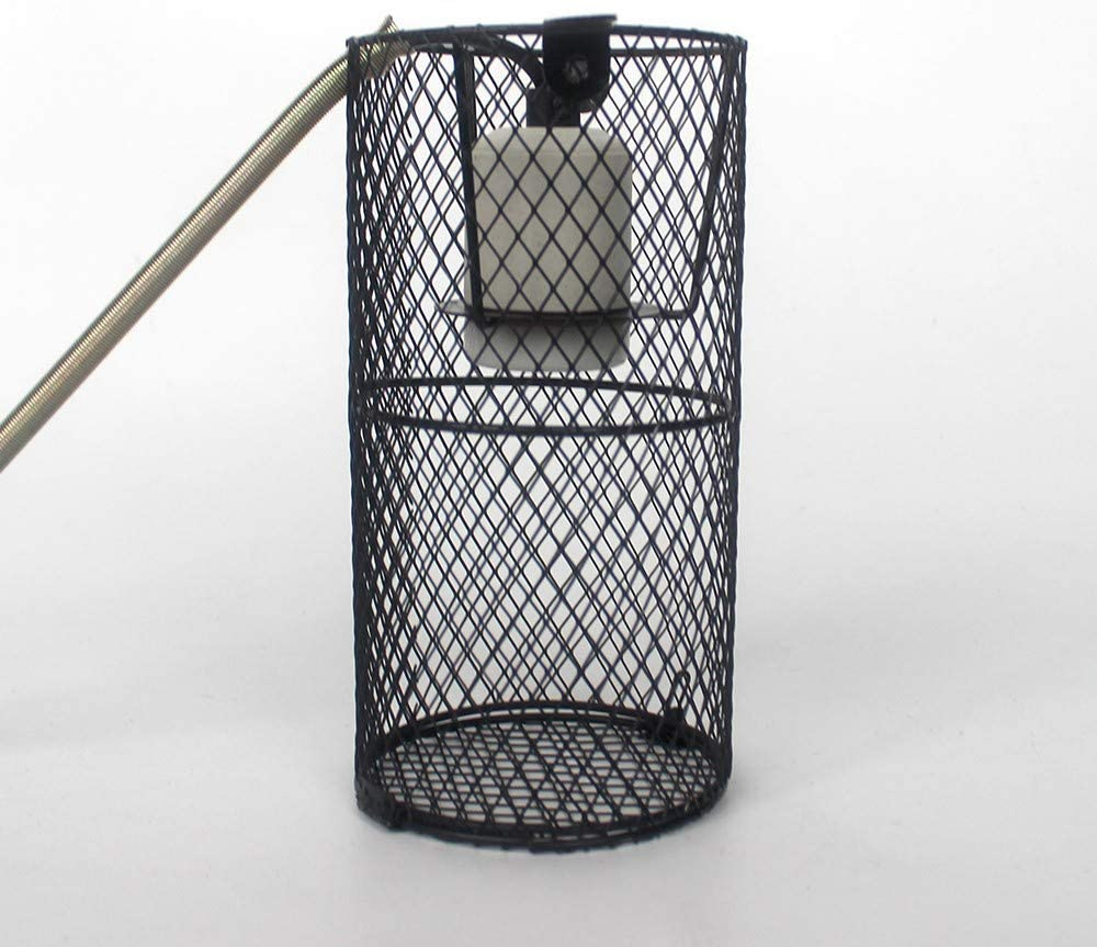 Abu I Pet Reptile Anti-Scald Lamp Shade Heat Light Ceramic Lamp Holder AU Plug image number 2