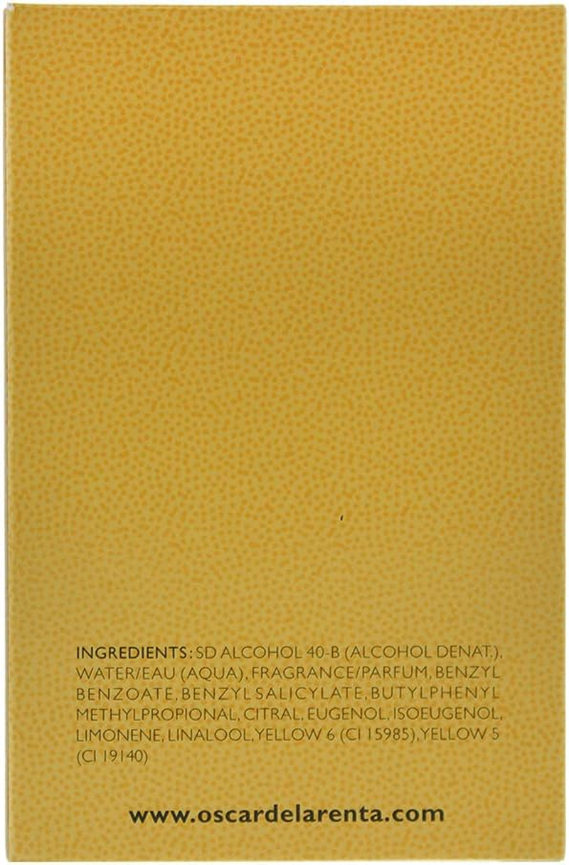 OSCAR DE LA RENTA 3 OZ EAU DE TOILETTE SPRAY for MEN YELLOW image number 3