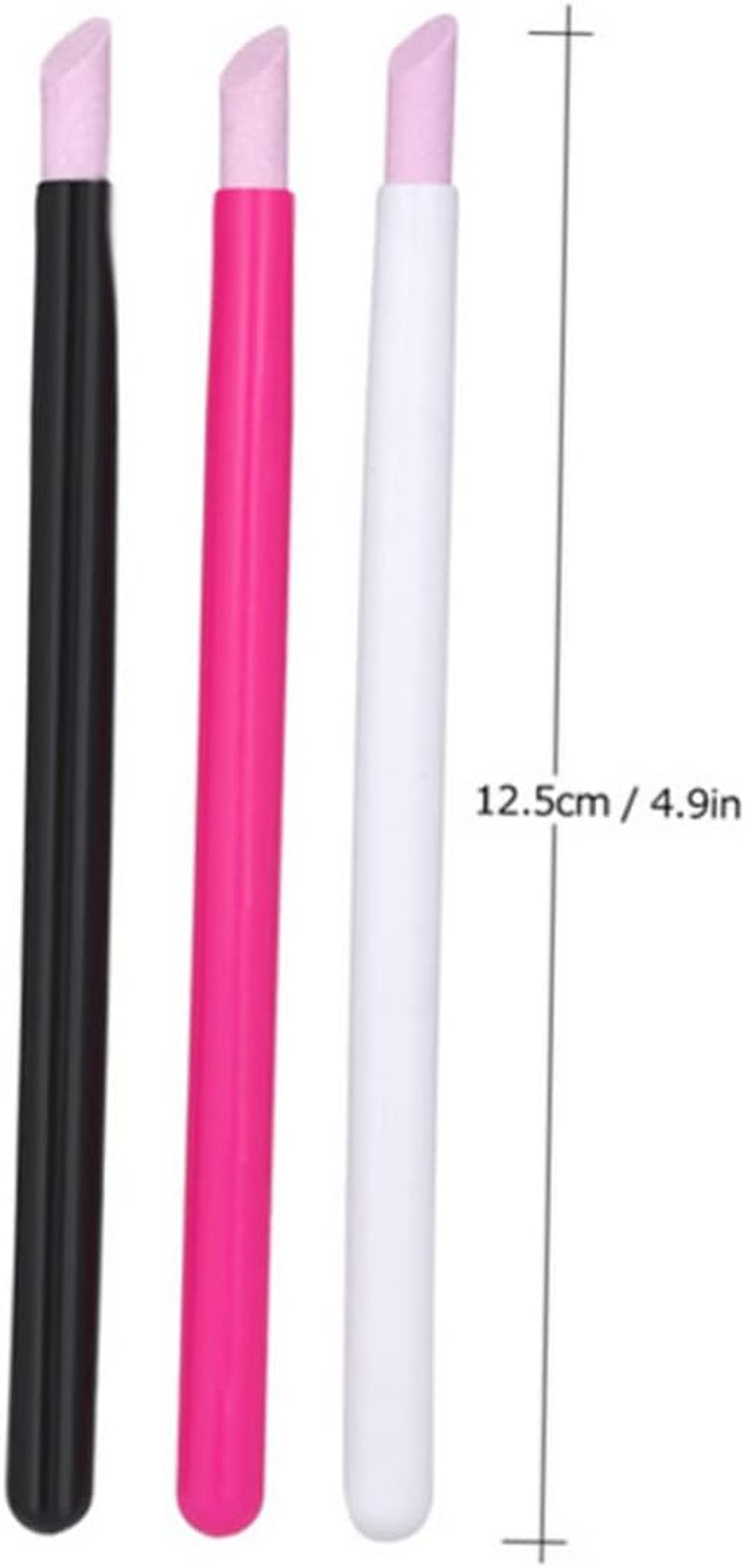 Baluue 6Pcs Nail Polishing Pen Set Sanding Strip and Ceramic Pen for Nail Manicure Tools image number 1