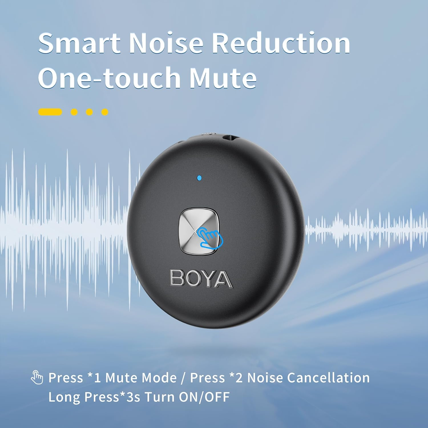 BOYA Omic-D Wireless Lavalier Microphone System Compatible with Iphone, 50M Los Range, Hi-Fi Audio, Smart Noise Cancellation, 15H Duration, Mini Lapel Mic for Recording Vlogging Interview - Lighting Port image number 5