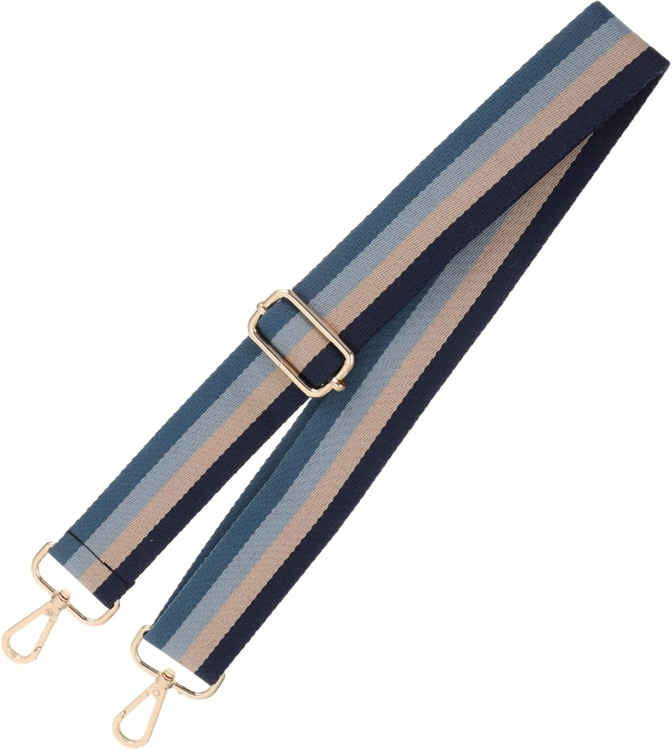 AKOOSY Adjustable Thick Brown Cotton Bag Shoulder Strap Replacement for Women Handbag Shoulder Belt DIY Crossbody Use